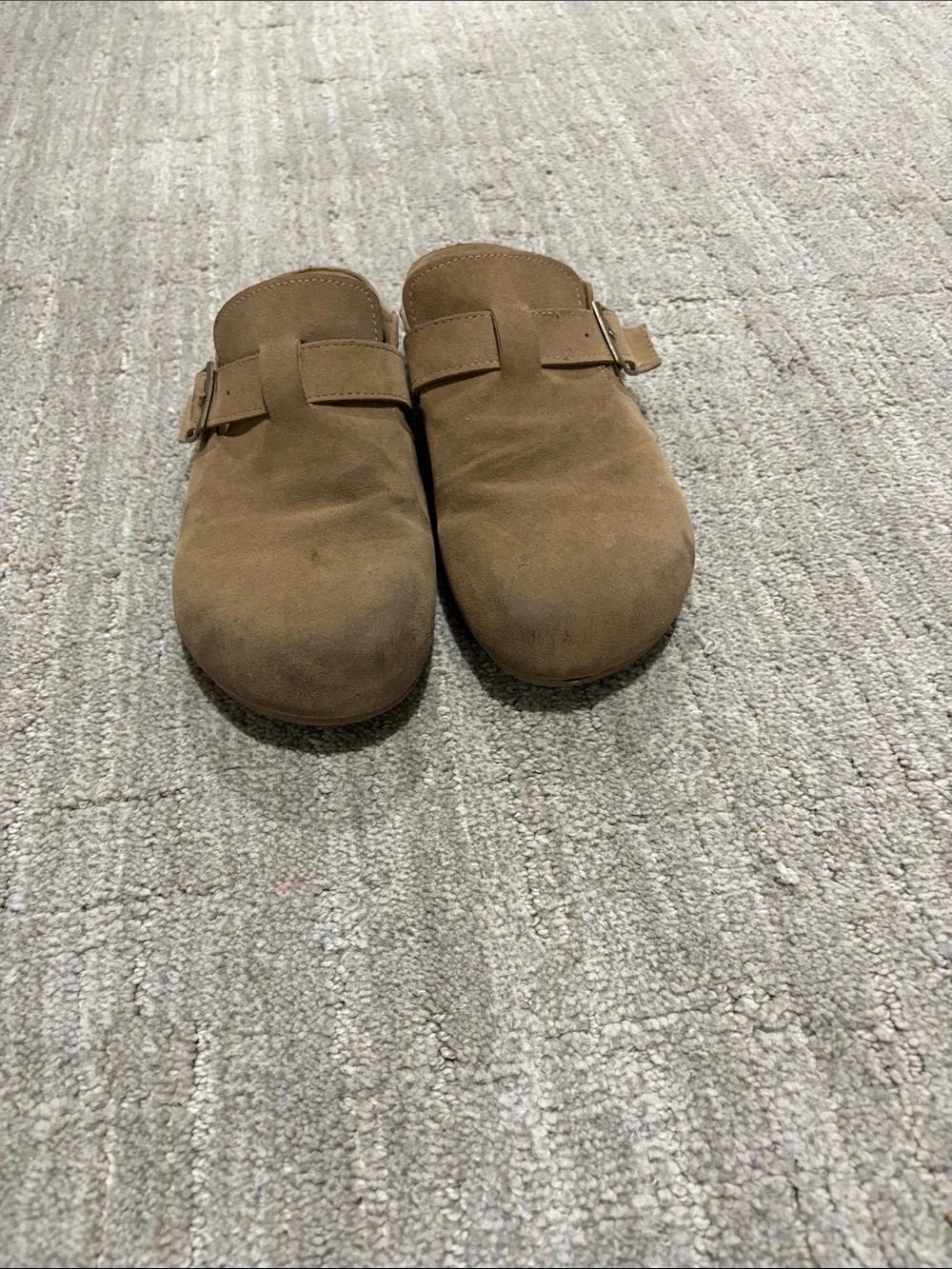 Kids Slip-On Clog in Tan - Comfortable Everyday Shoe